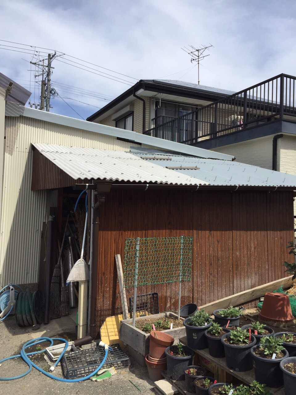 車庫・倉庫防水塗装工事